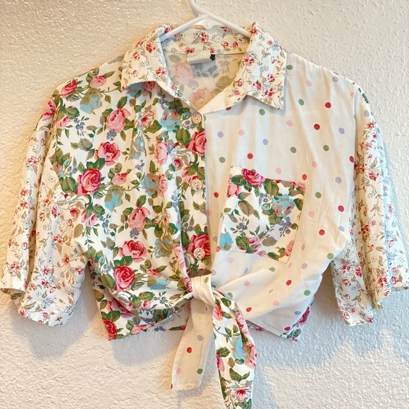 judy knapp Tops - Vintage cropped top